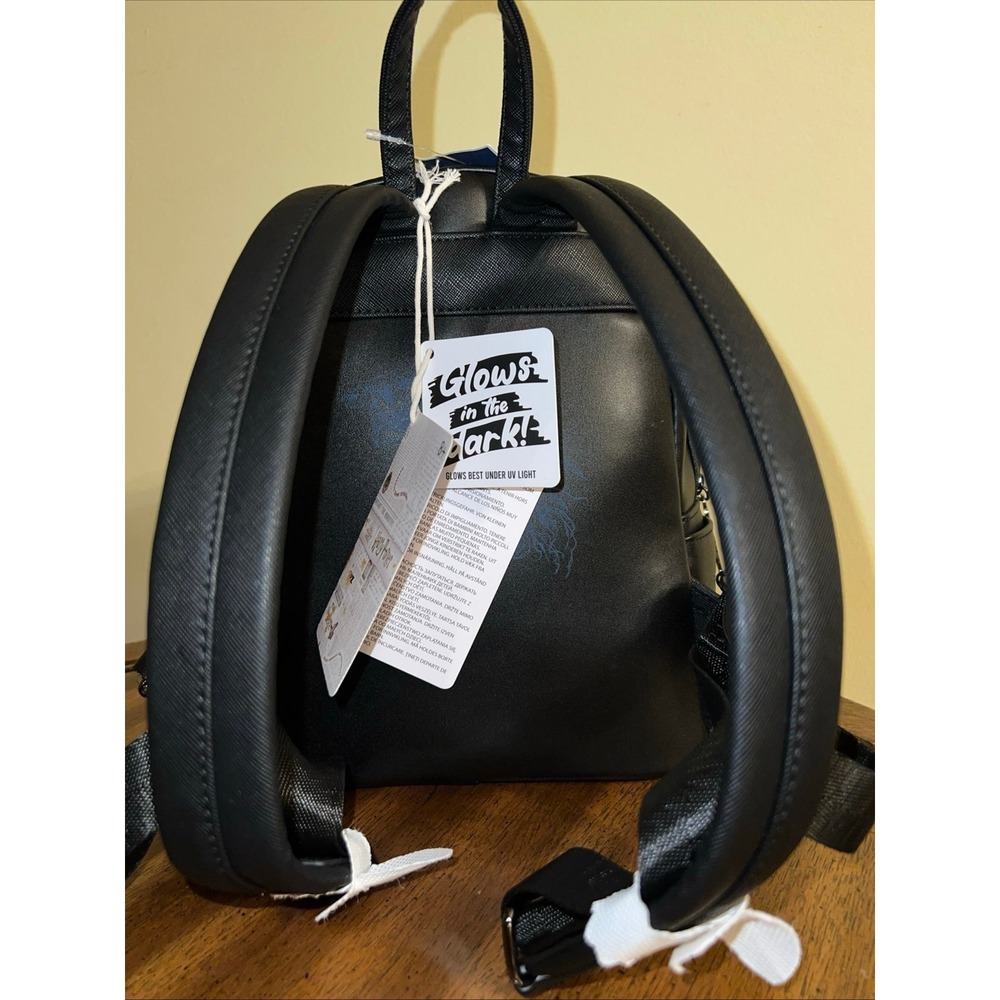 Loungefly - Harry Potter Dementors at Hogwarts Mini Backpack Glows In The Dark - Picture 2 of 8